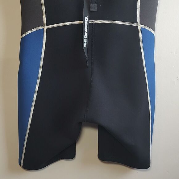 Sea-Doo Bombardier Men's Short‎ Sleeve Size Small Shorty Wet Suit - Picture 15 of 17